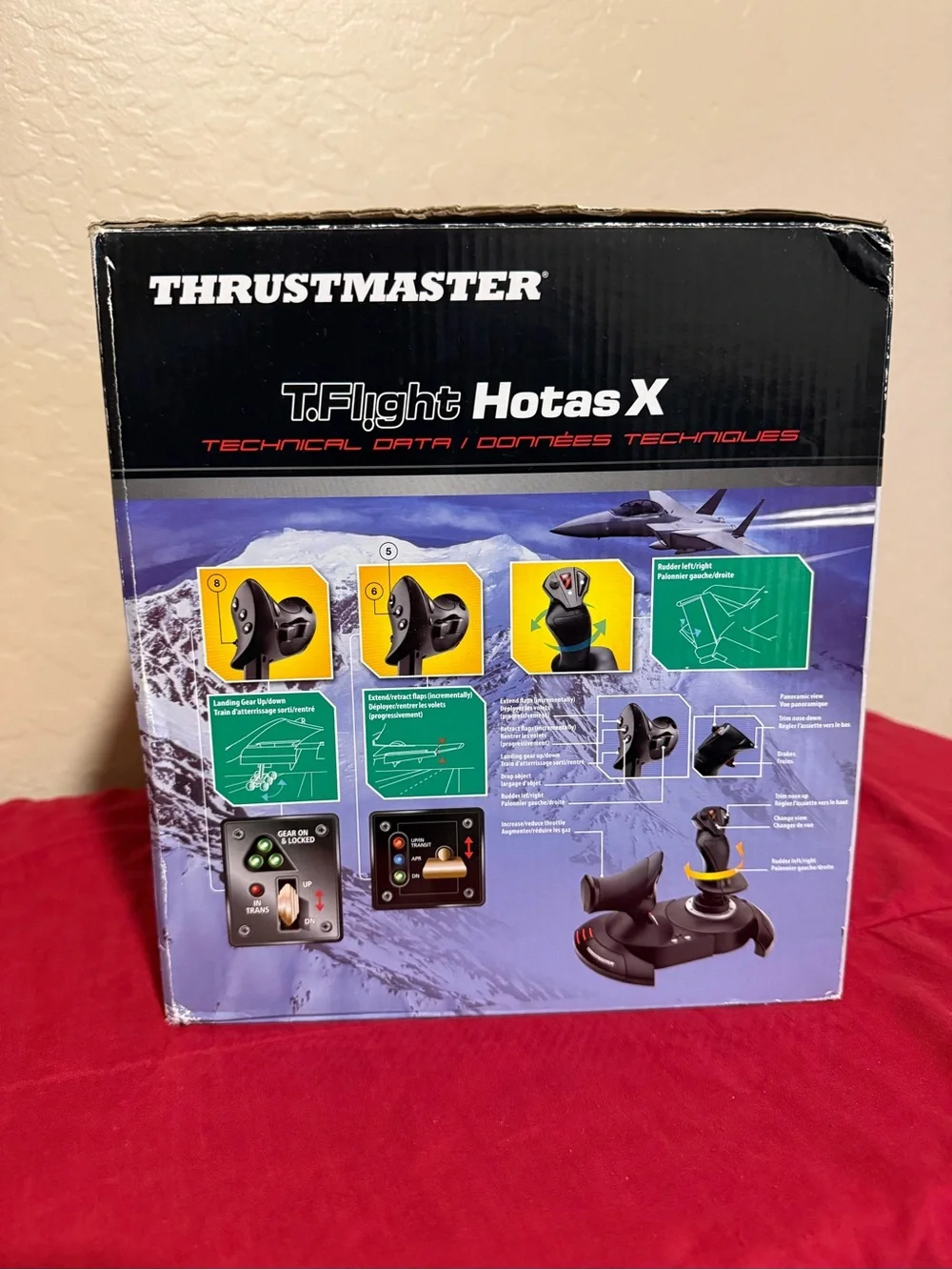 T.Flight Hotas X Flight Stick Controller - Black